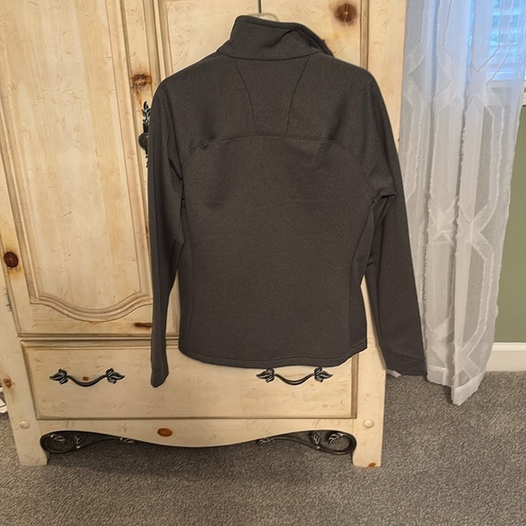 The North Face Gray Performance Jacket Full-Zip Stand-Up Collar - Picture 5 of 5